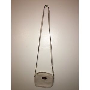 Michael Kors cream cross body bag